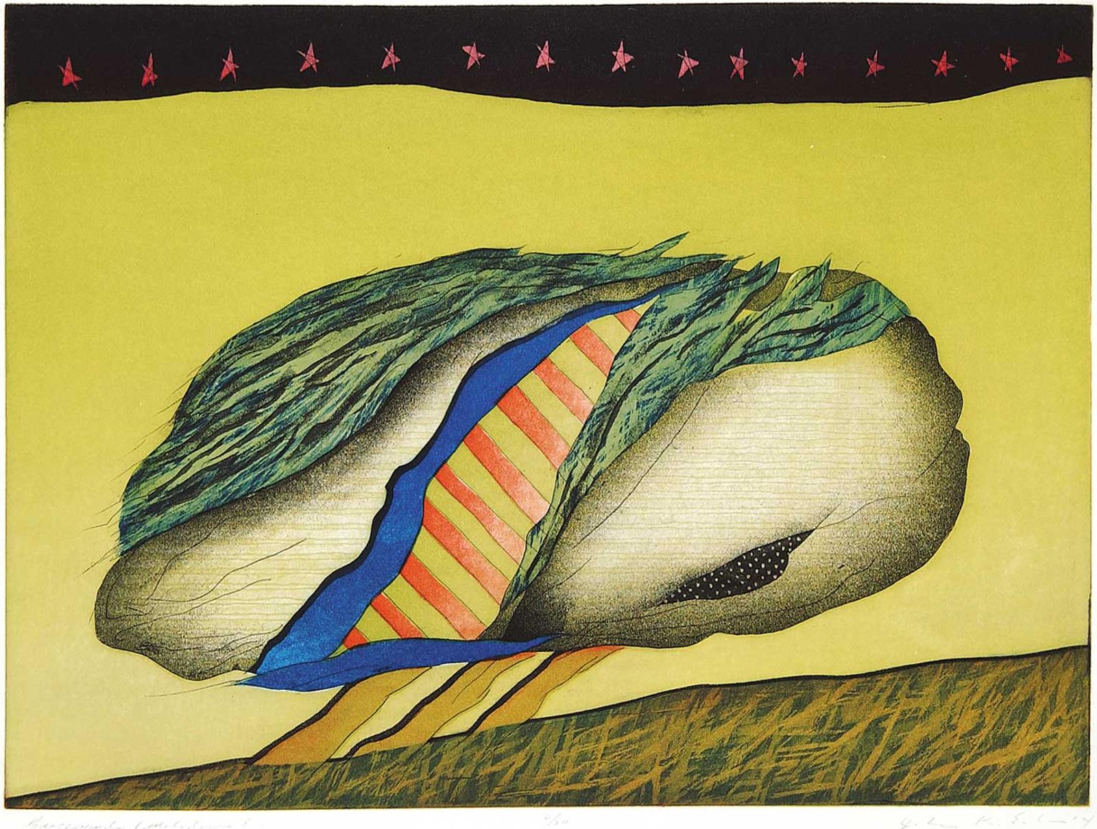John Kenneth Esler (1933-2001) - Crosswinds [Melodrama I]  #6/50