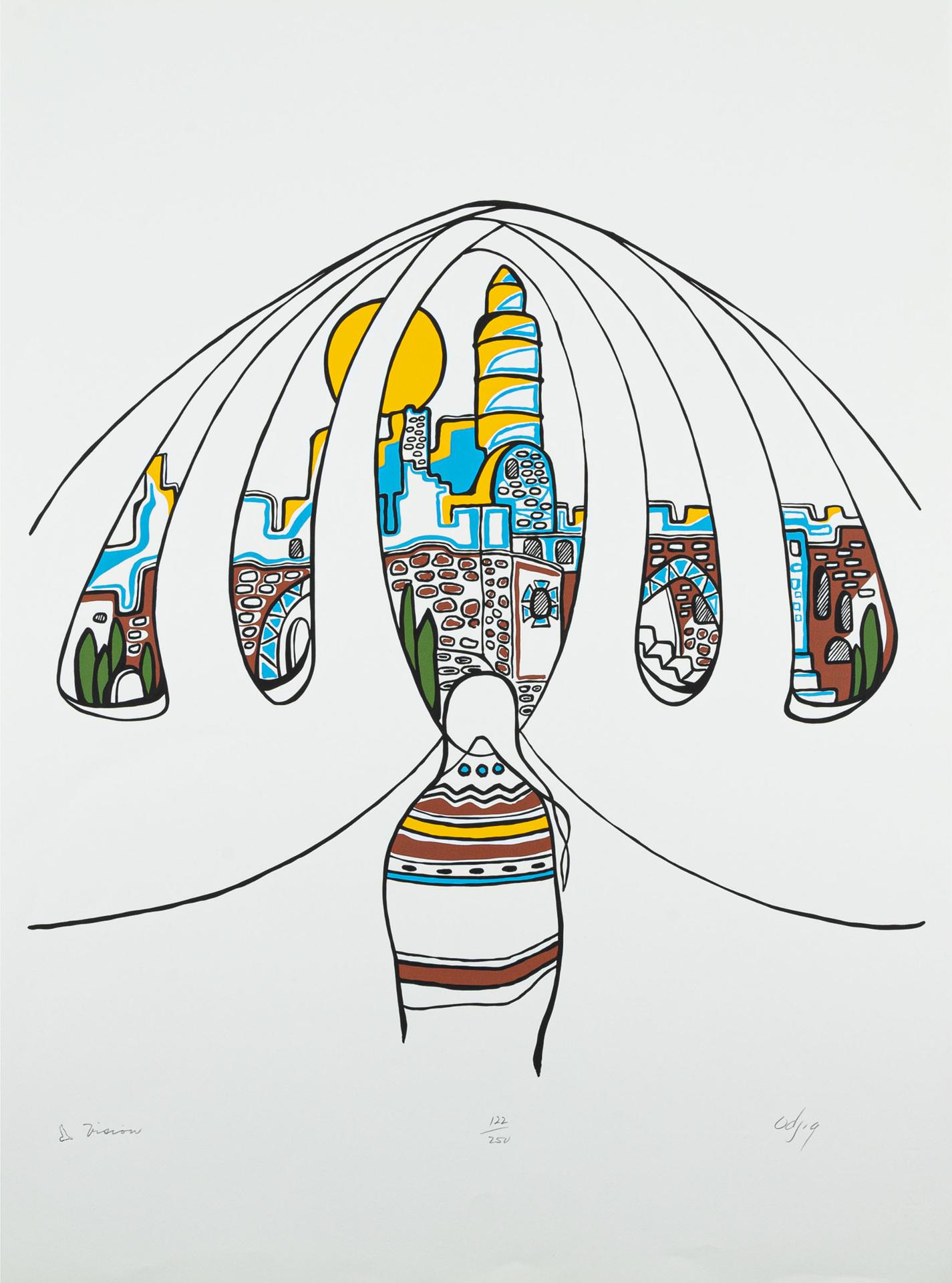 Daphne Odjig (1919-2016) - Vision