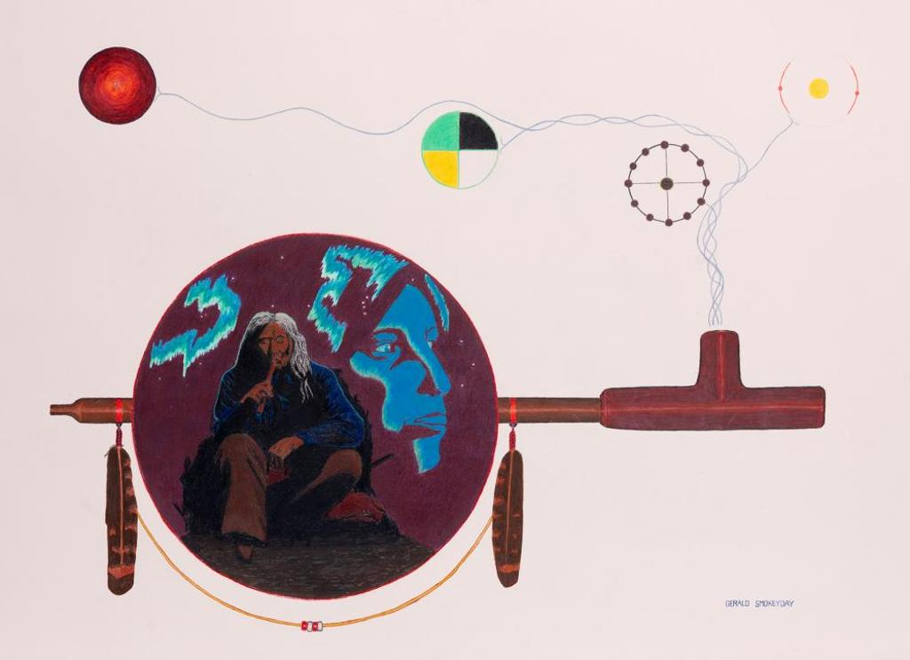 Gerald Smokeyday - Untitled - Pipe