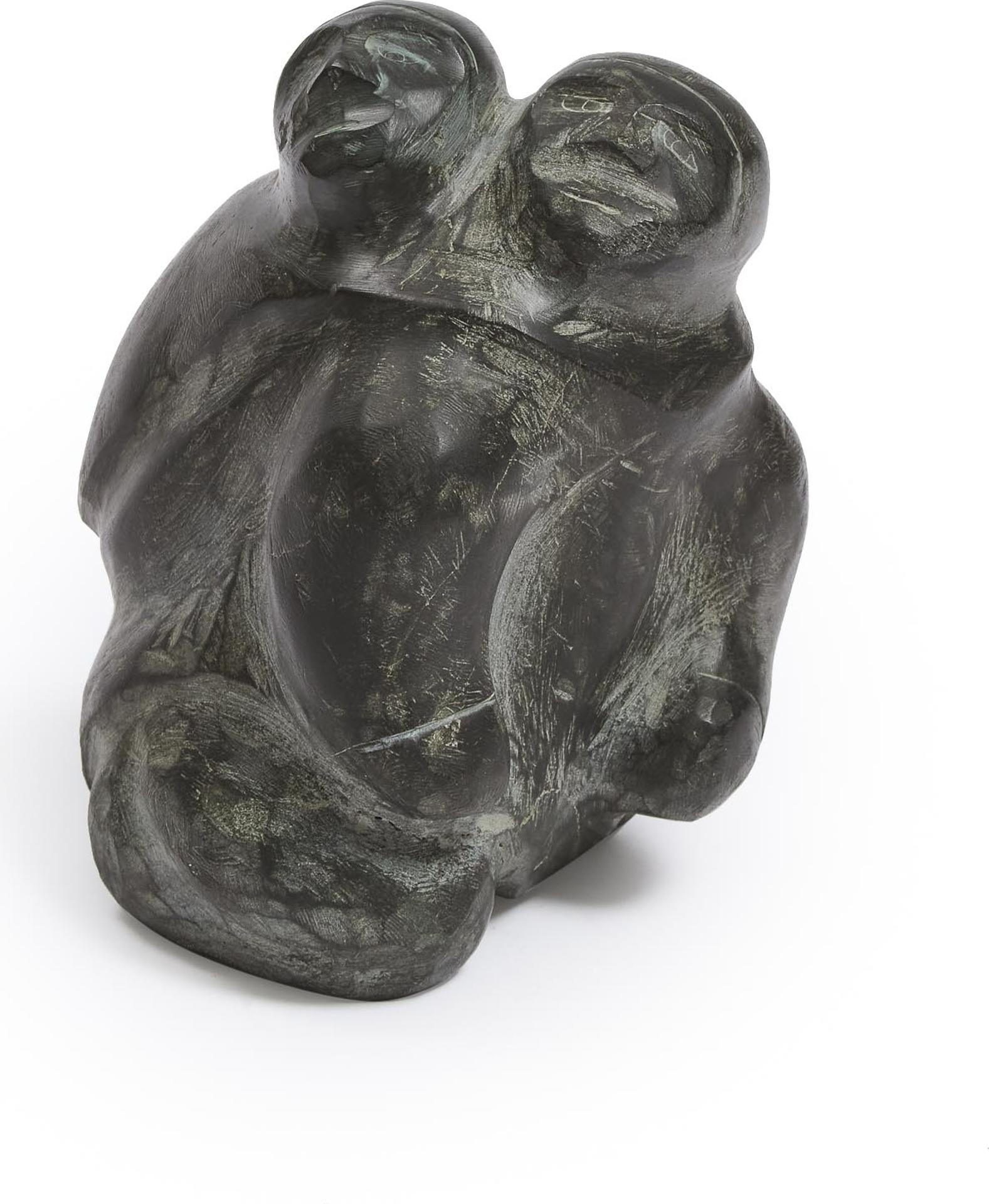 Barnabus Arnasungaaq (1924-2017) - Mother And Child, Ca. 1990