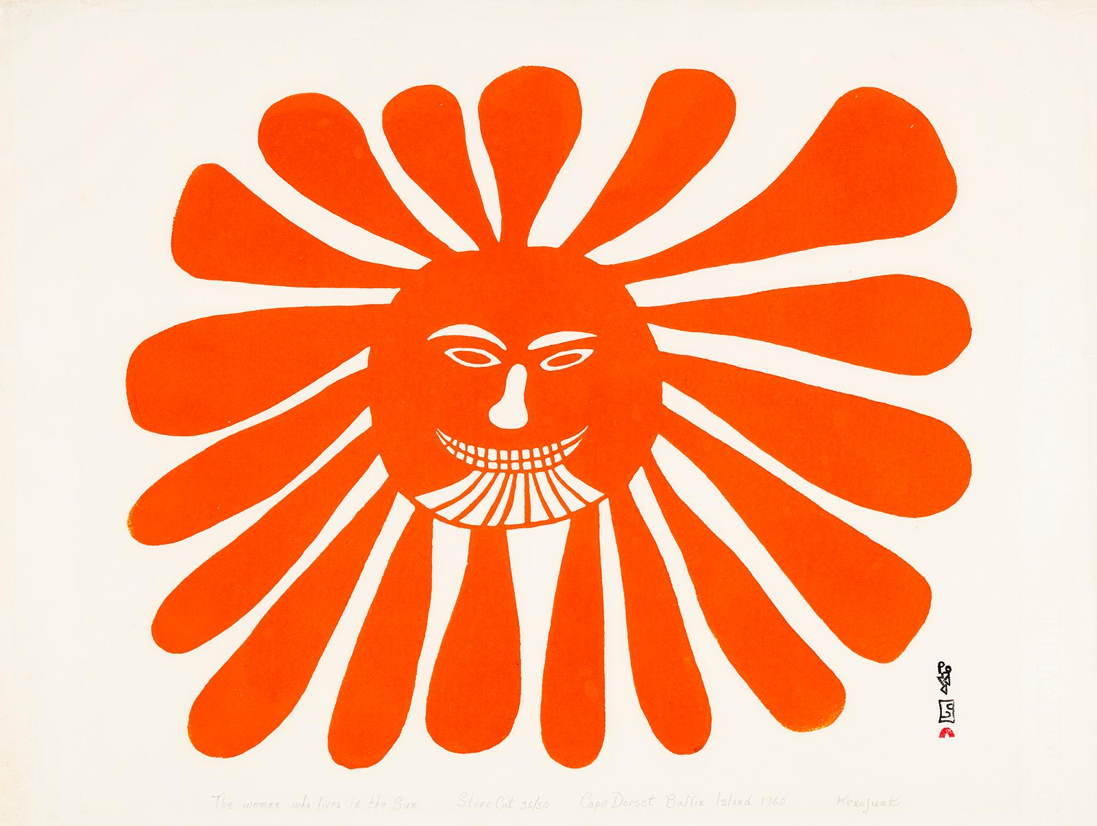 Kenojuak Ashevak (1927-2013) - The Woman Who Lives In The Sun