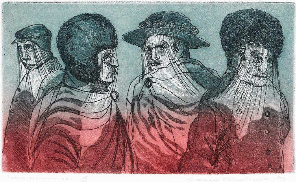 David Lloyd Blackwood (1941-2022) - Four Mummers
