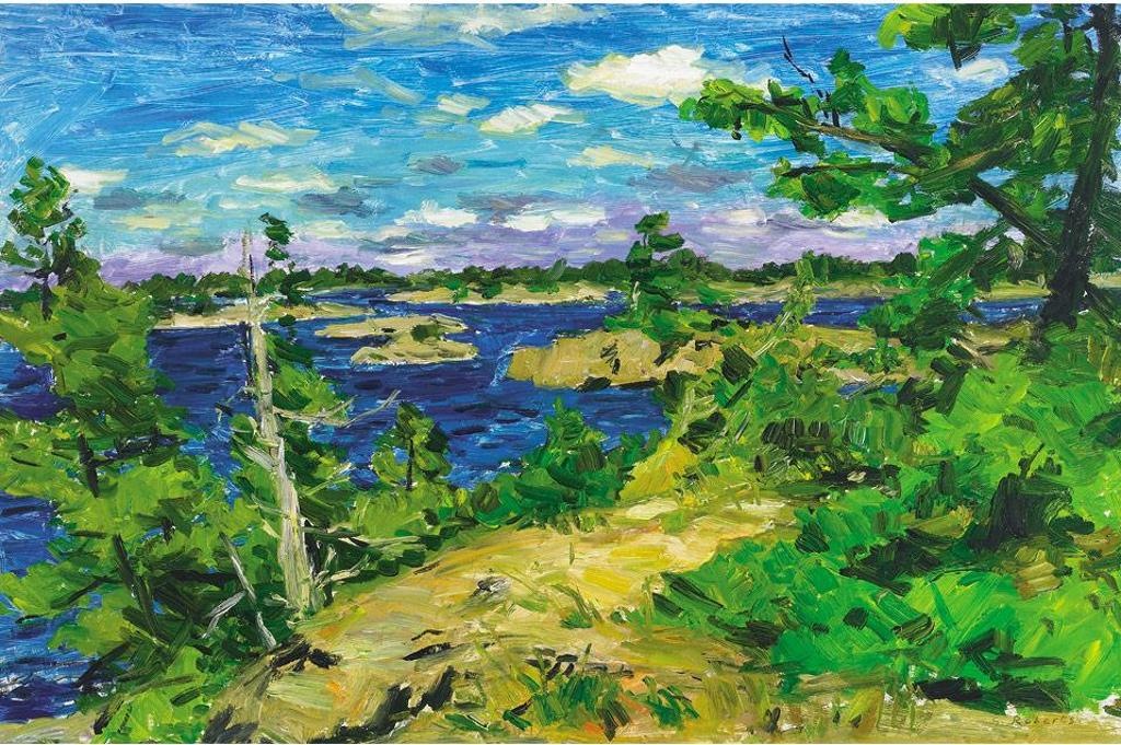 William Goodridge Roberts (1921-2001) - Georgian Bay From Fairwood Island