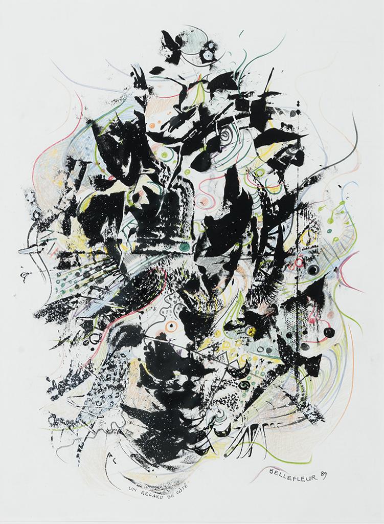 Léon Bellefleur (1910-2007) - Un regard de côté