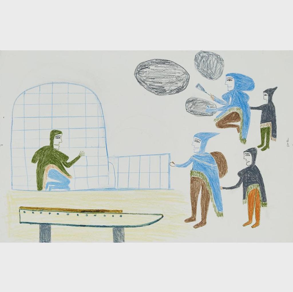 Jessie Oonark (1906-1985) - Welcoming Friends