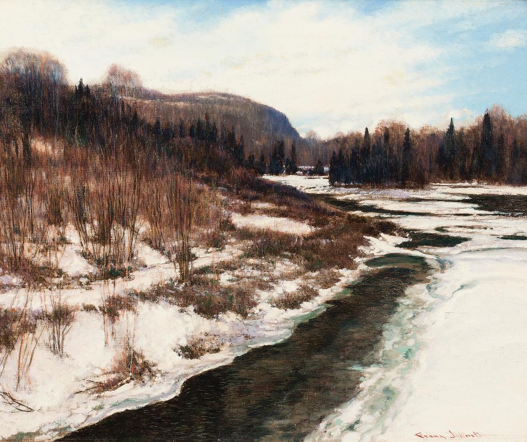 Frank (Franz) Hans Johnston (1888-1949) - Revelation Of Spring, Near Nipigon