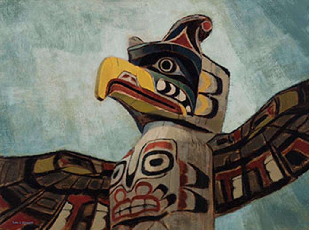 Alan Caswell Collier (1911-1990) - Thunderbird at Alert Bay, BC