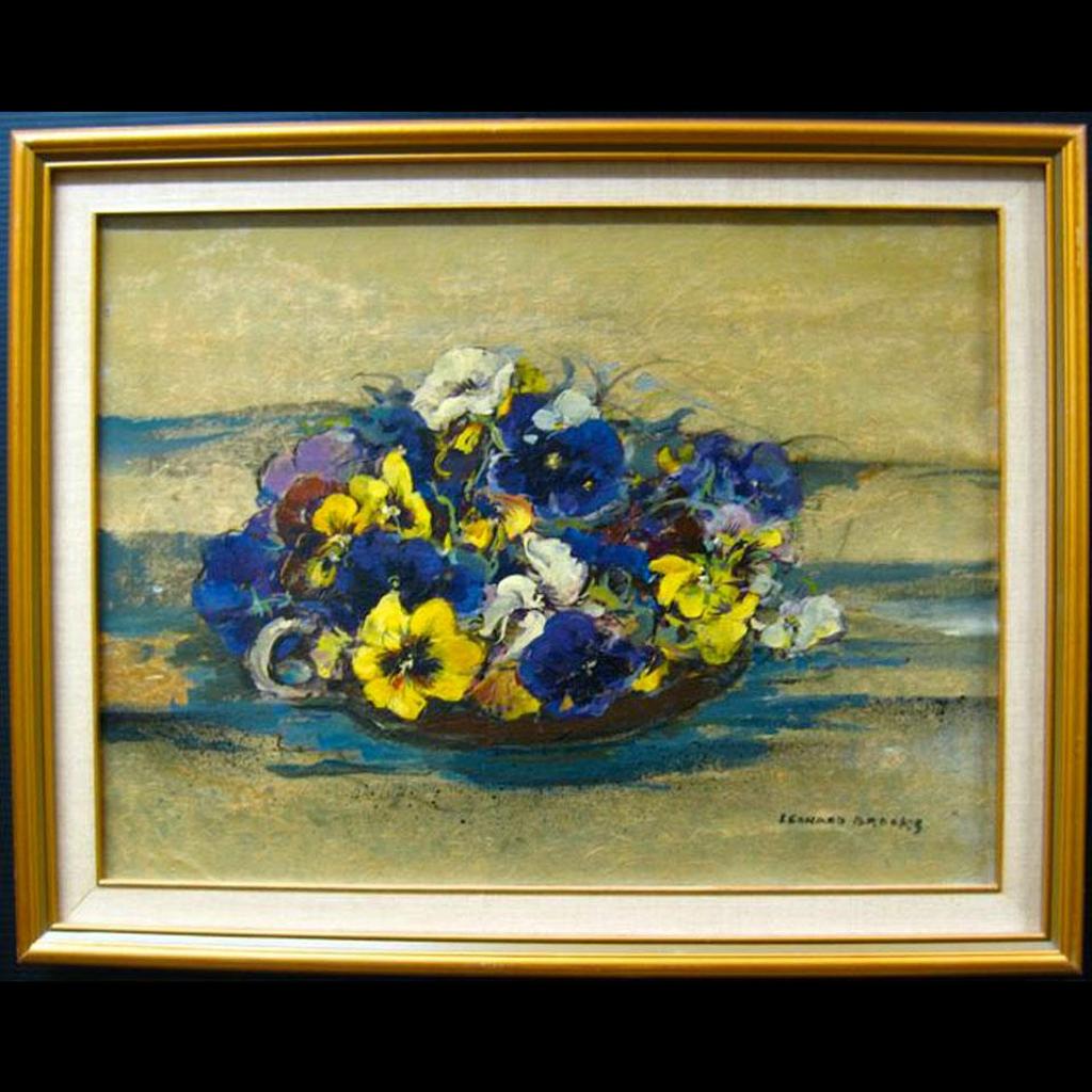 Frank Leonard Brooks (1911-1989) - Pansies