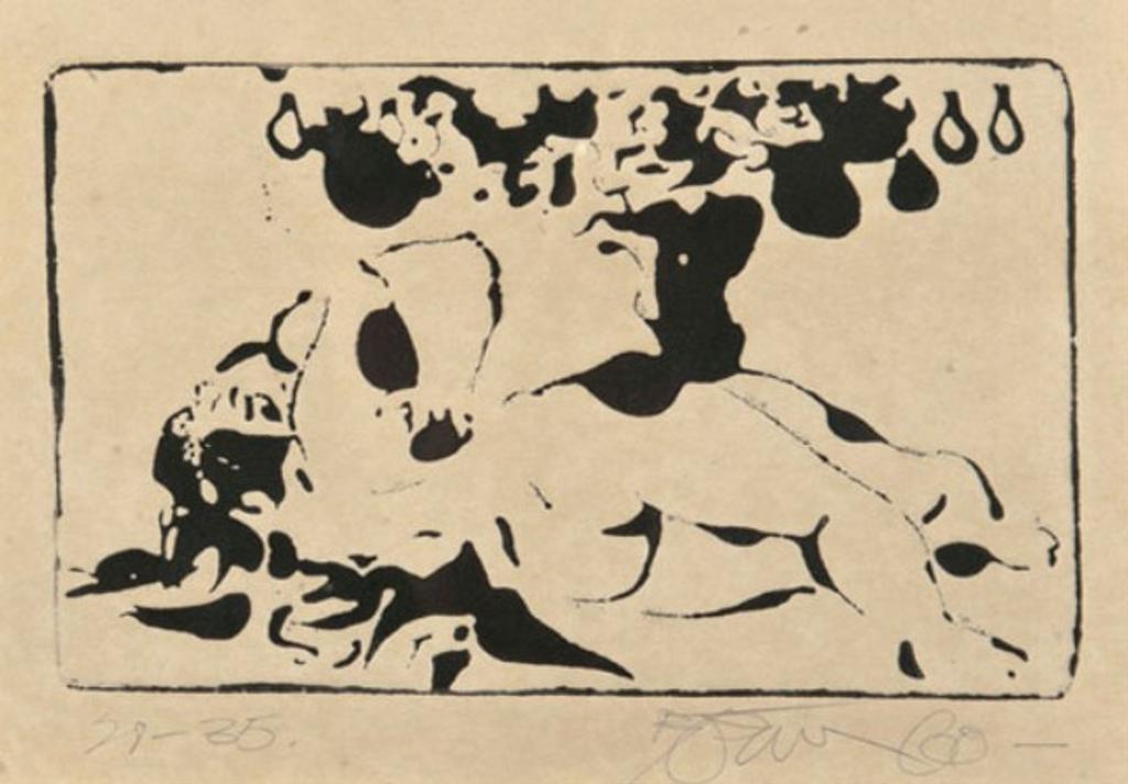 Harold Barling Town (1924-1990) - The Lovers, untitled