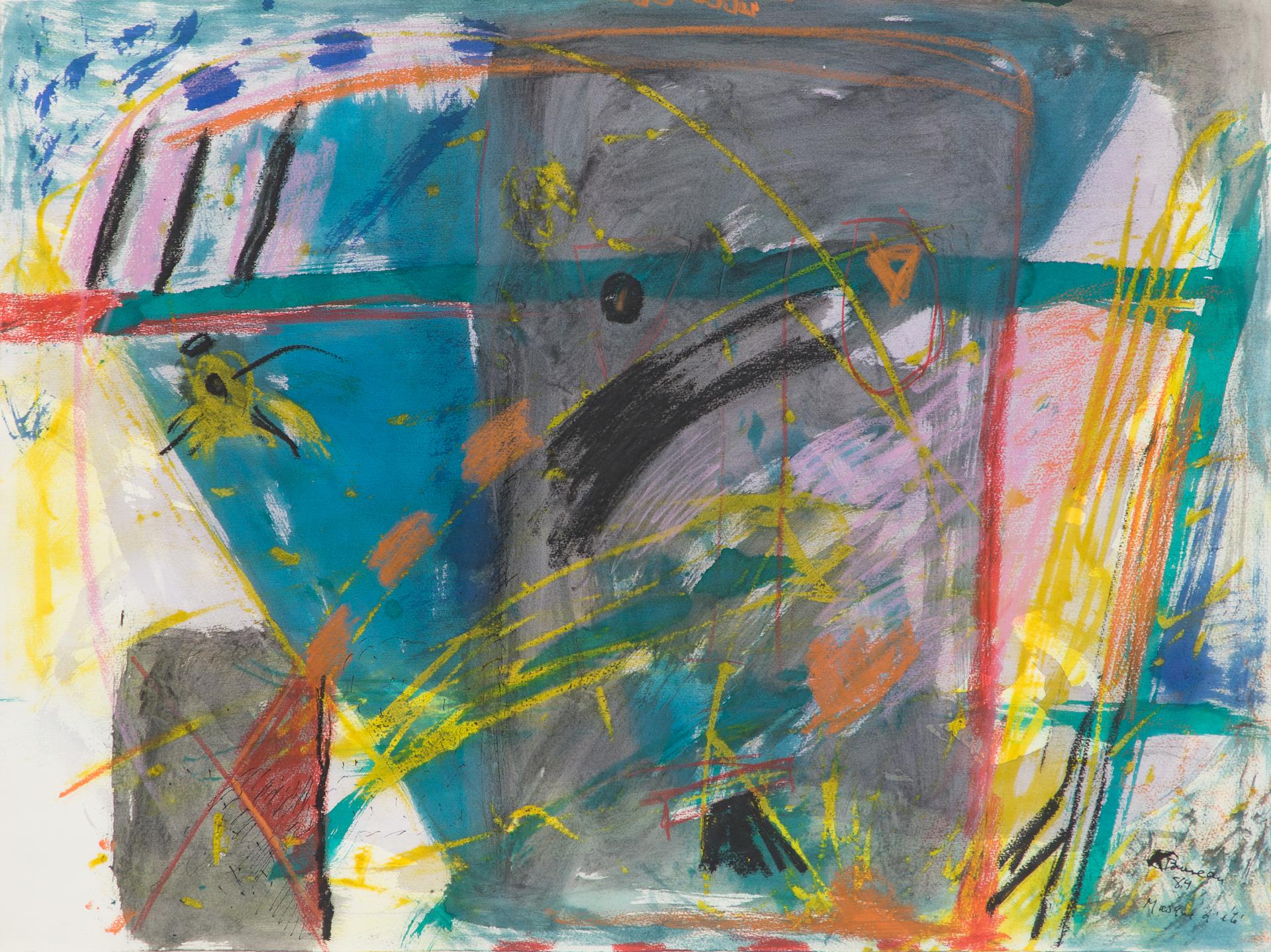 Kittie Bruneau (1929-2011) - Masque d'été, 1984