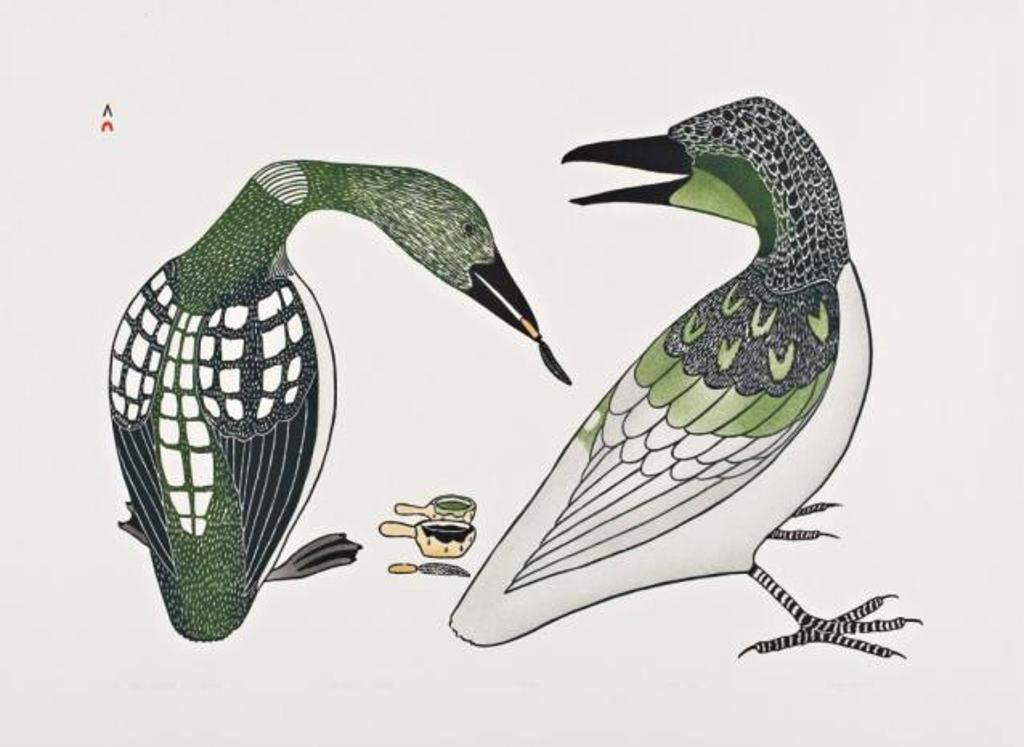 Kananginak Pootoogook (1935-2010) - Untitled
