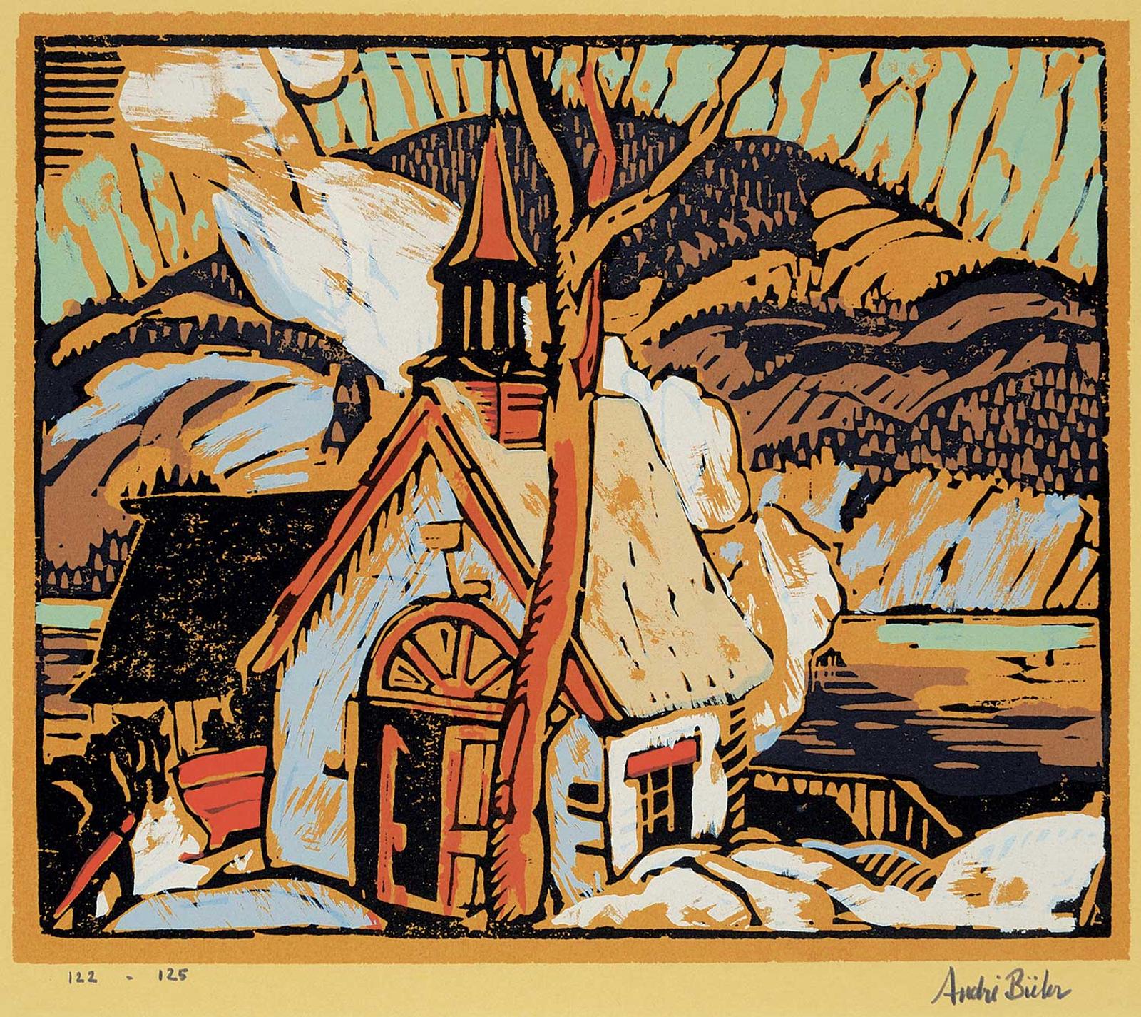 Andre Charles Bieler (1896-1989) - La Chapelle de St. Famille  #122/125