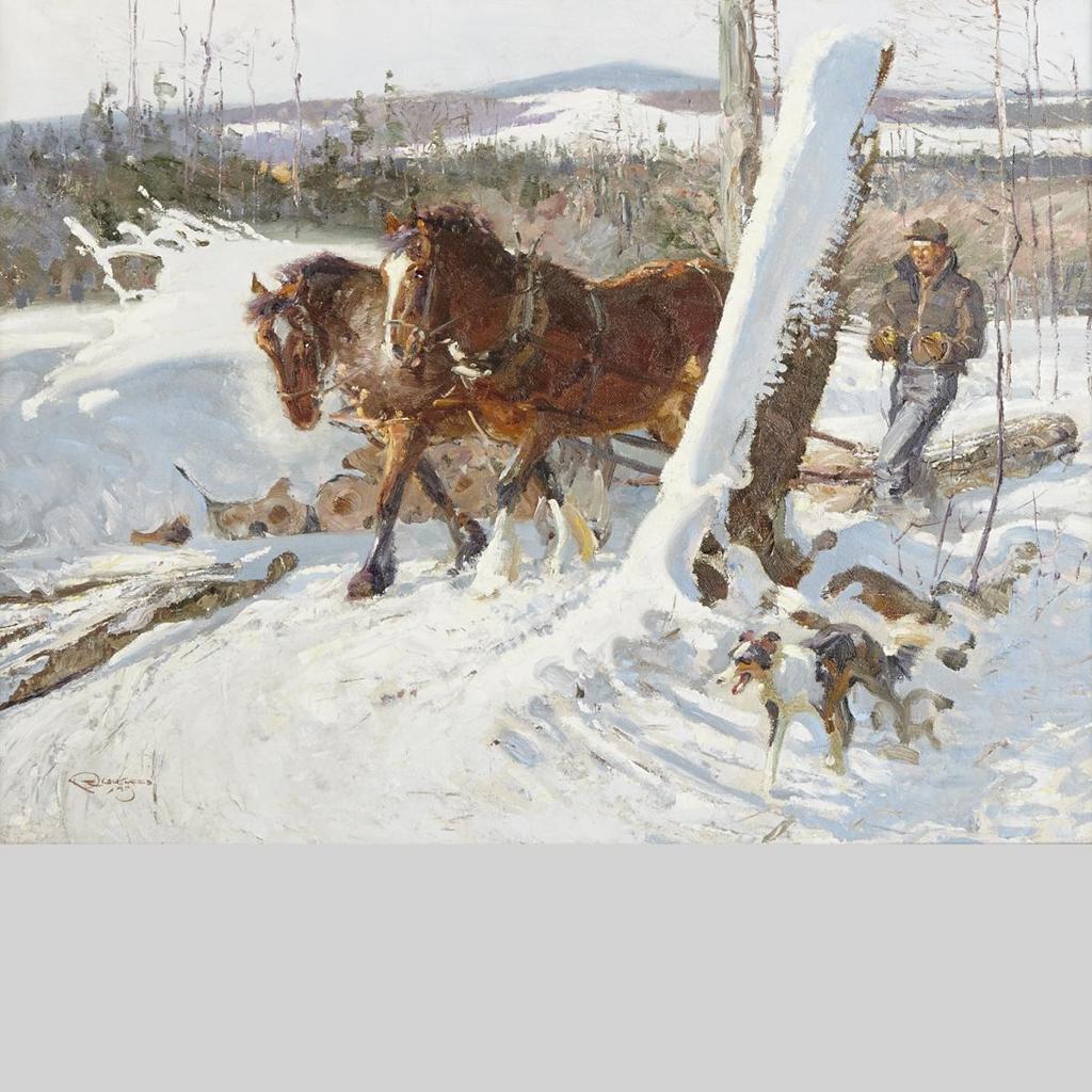 Robert Elmer Lougheed (1901-1982) - Logging