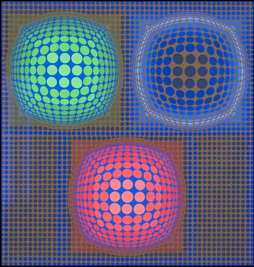 Victor Vasarely (1906-1997) - Stridim