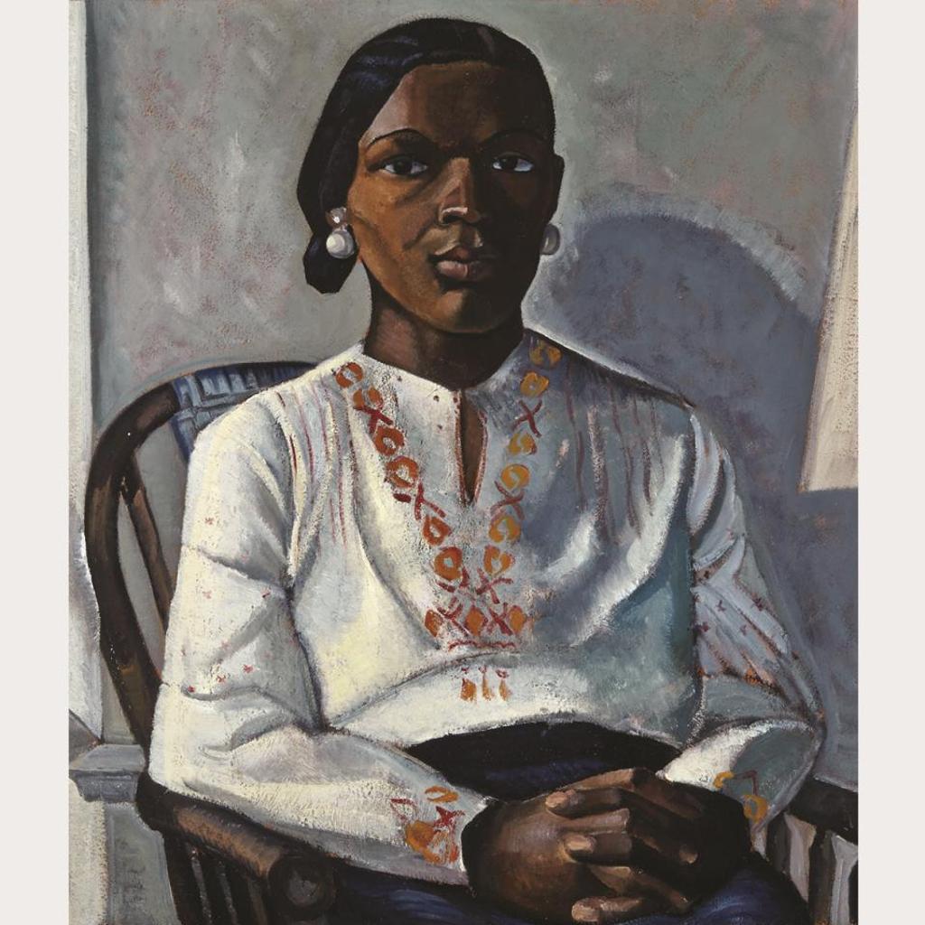 Gordon Mckinley Webber (1909-1965) - Mexican Woman Seated
