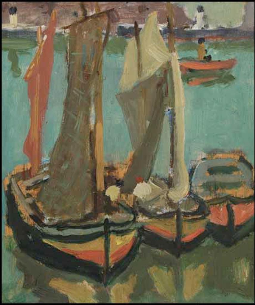 James Wilson Morrice (1865-1924) - Boats in the Harbour
