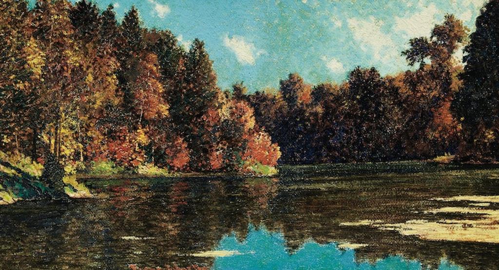 Frank (Franz) Hans Johnston (1888-1949) - October Lagoon, Penetang Peninsula