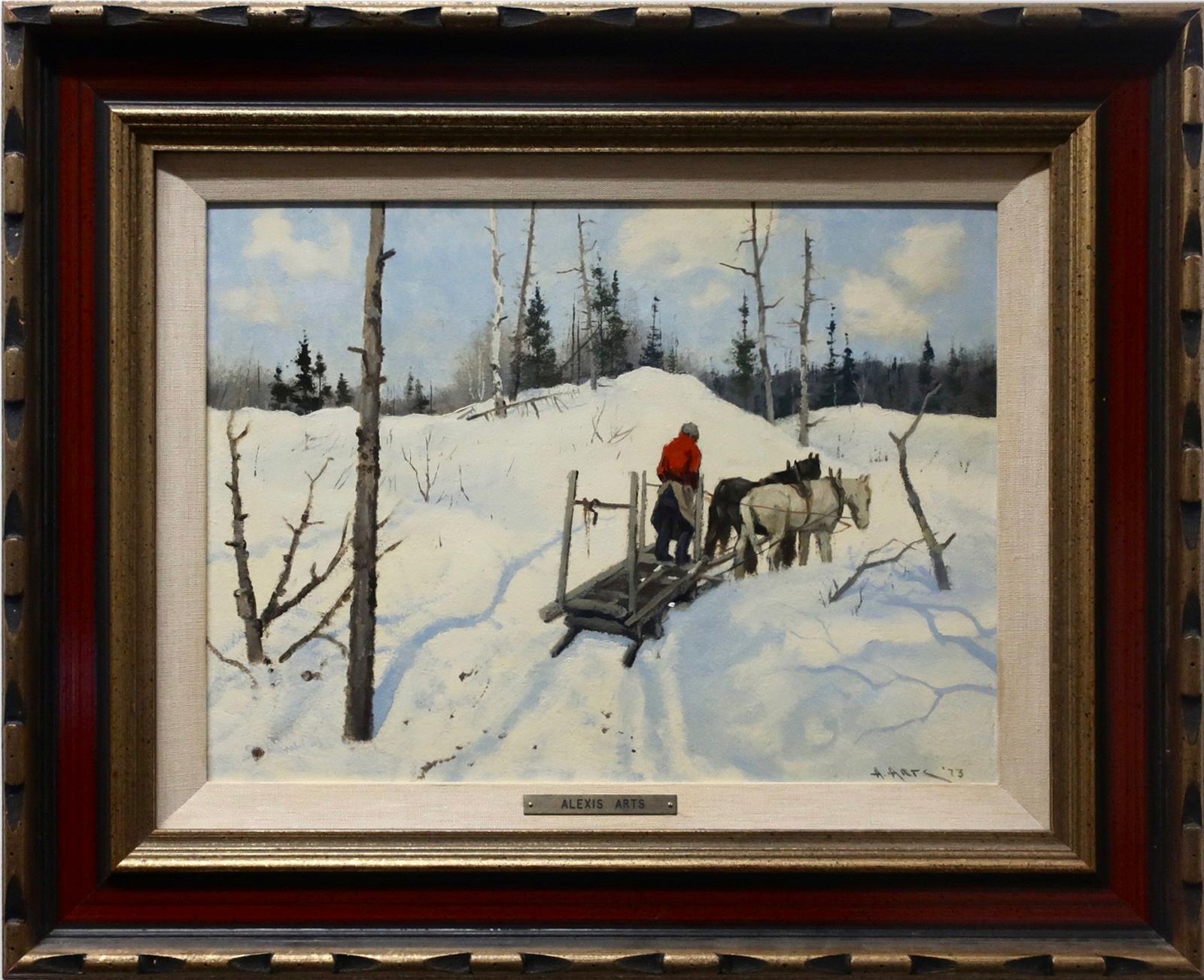 Alexis Arts (1940) - Untitled (Heading Out)