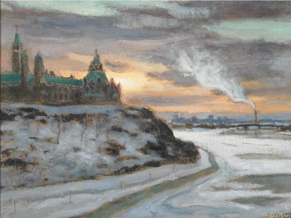 Antoine Bittar (1957) - Behind The Parliaments, Ottawa