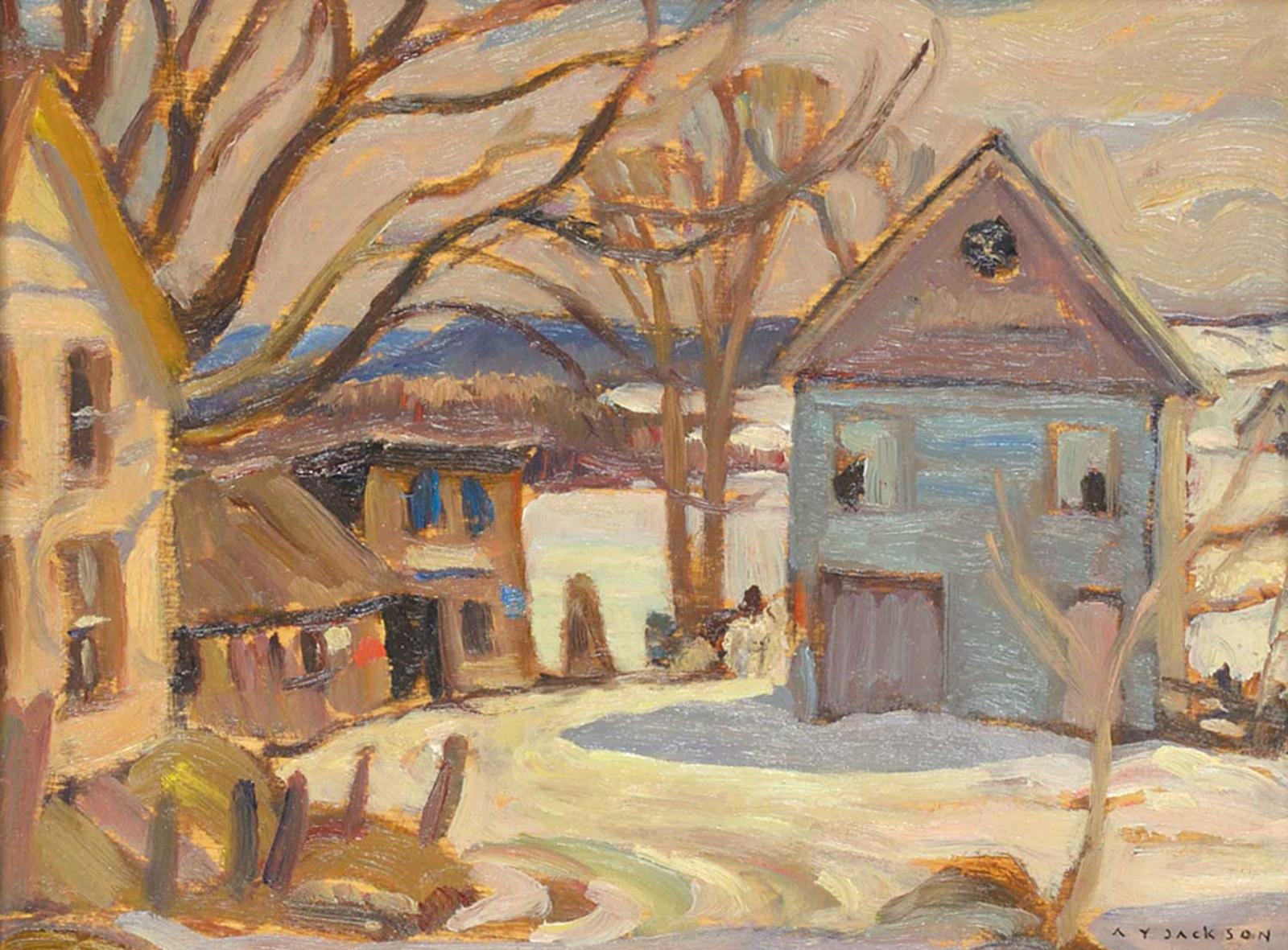 Alexander Young (A. Y.) Jackson (1882-1974) - St. Fabien, Que.