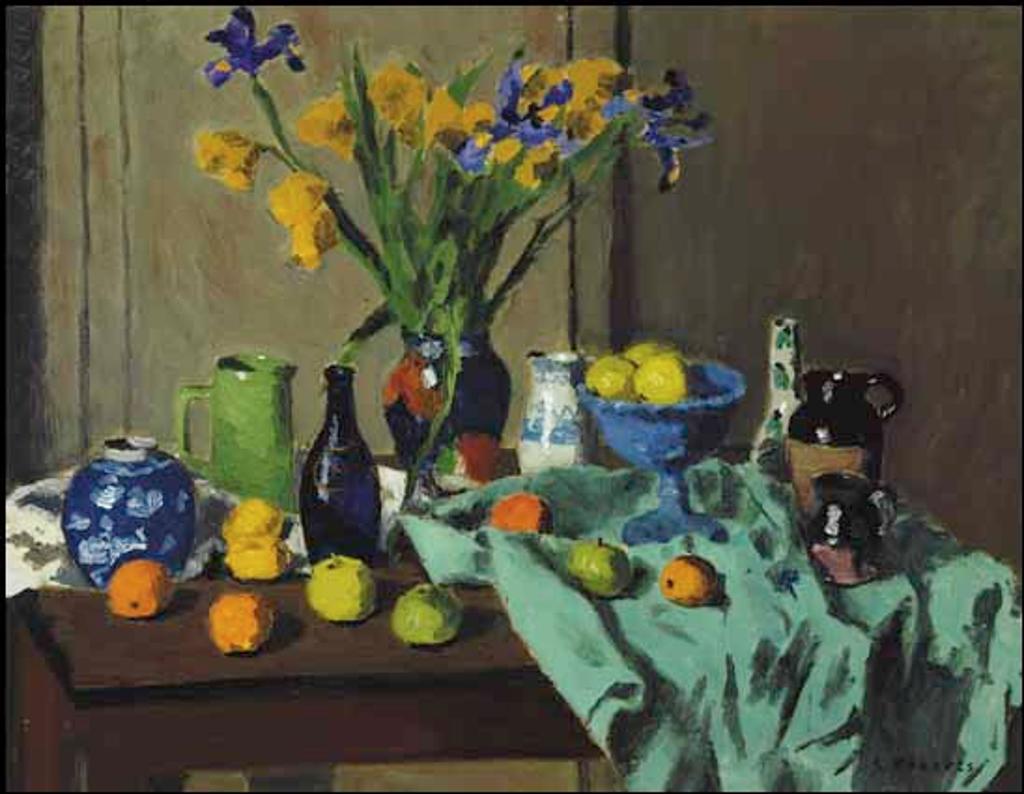 William Goodridge Roberts (1921-2001) - Still Life with Irises