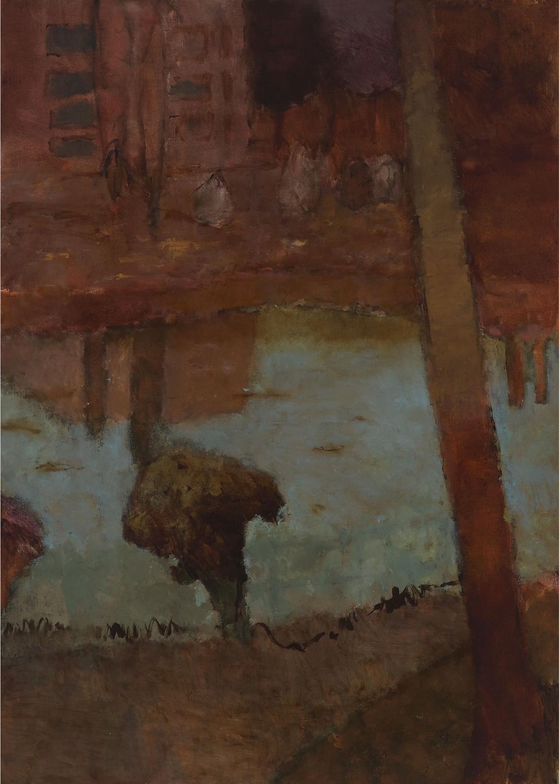 John Richard Fox (1927-2008) - CANAL II, 1990