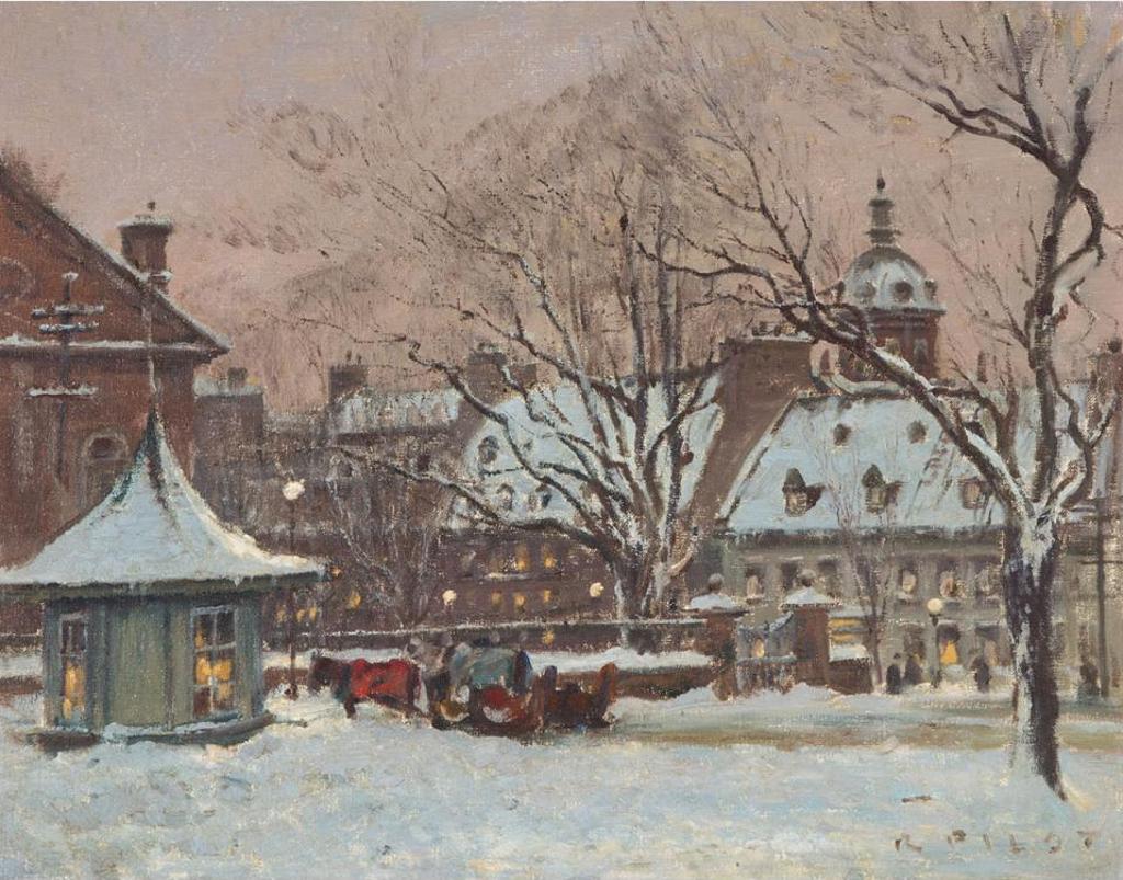 Robert Wakeham Pilot (1898-1967) - Place D'armes, Que.