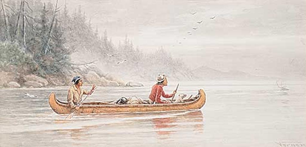 Frederick Arthur Verner (1836-1928) - The Hunt, Early Morning