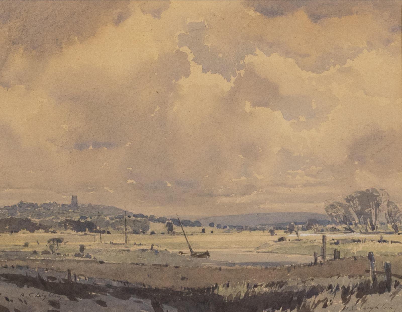Alfred Crocker Leighton (1901-1965) - Whitehorse Mill- At Sussex