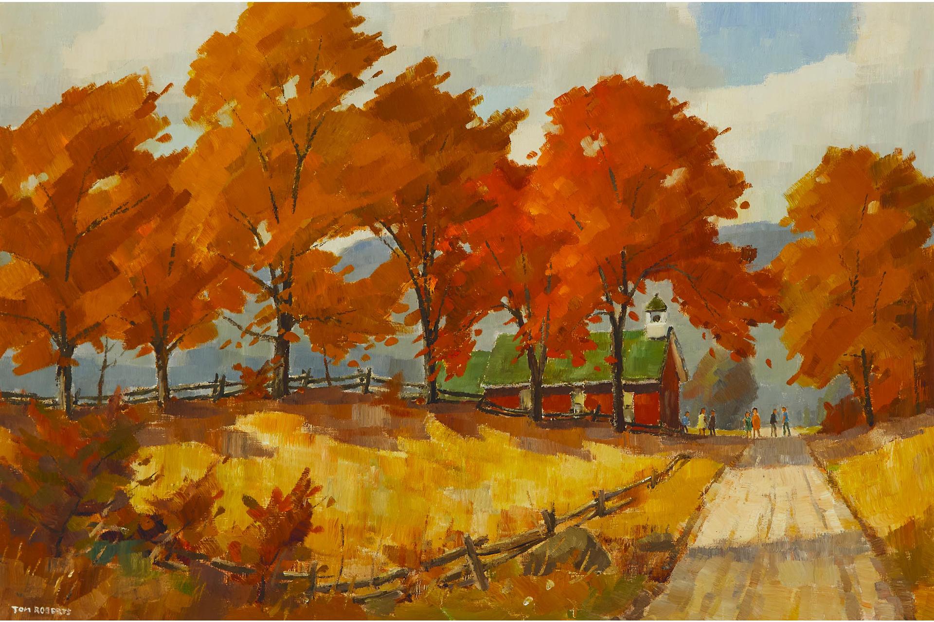 Thomas Keith (Tom) Roberts (1909-1998) - School House