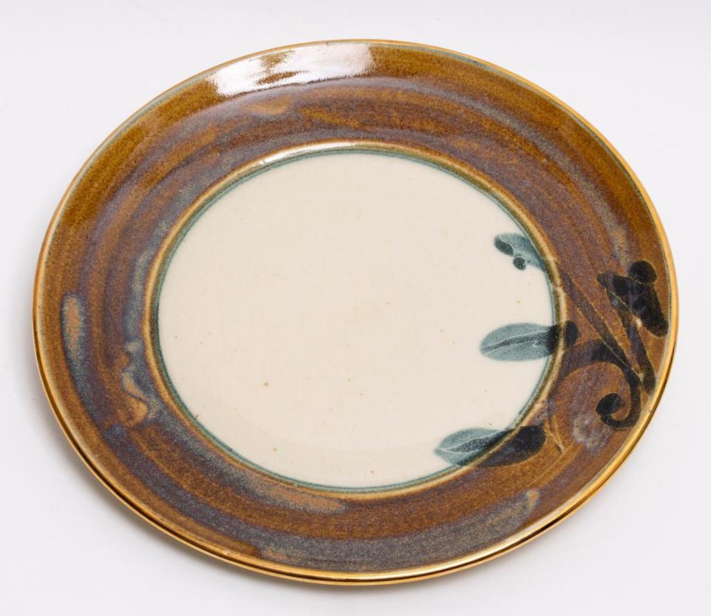 Mel Bolen (1947-2024) - Plate with Brown Edge