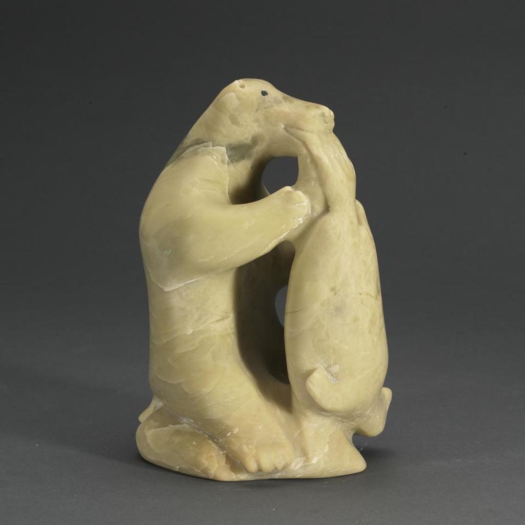 Thomasie Angutigirk (1920) - Bear Eating Seal