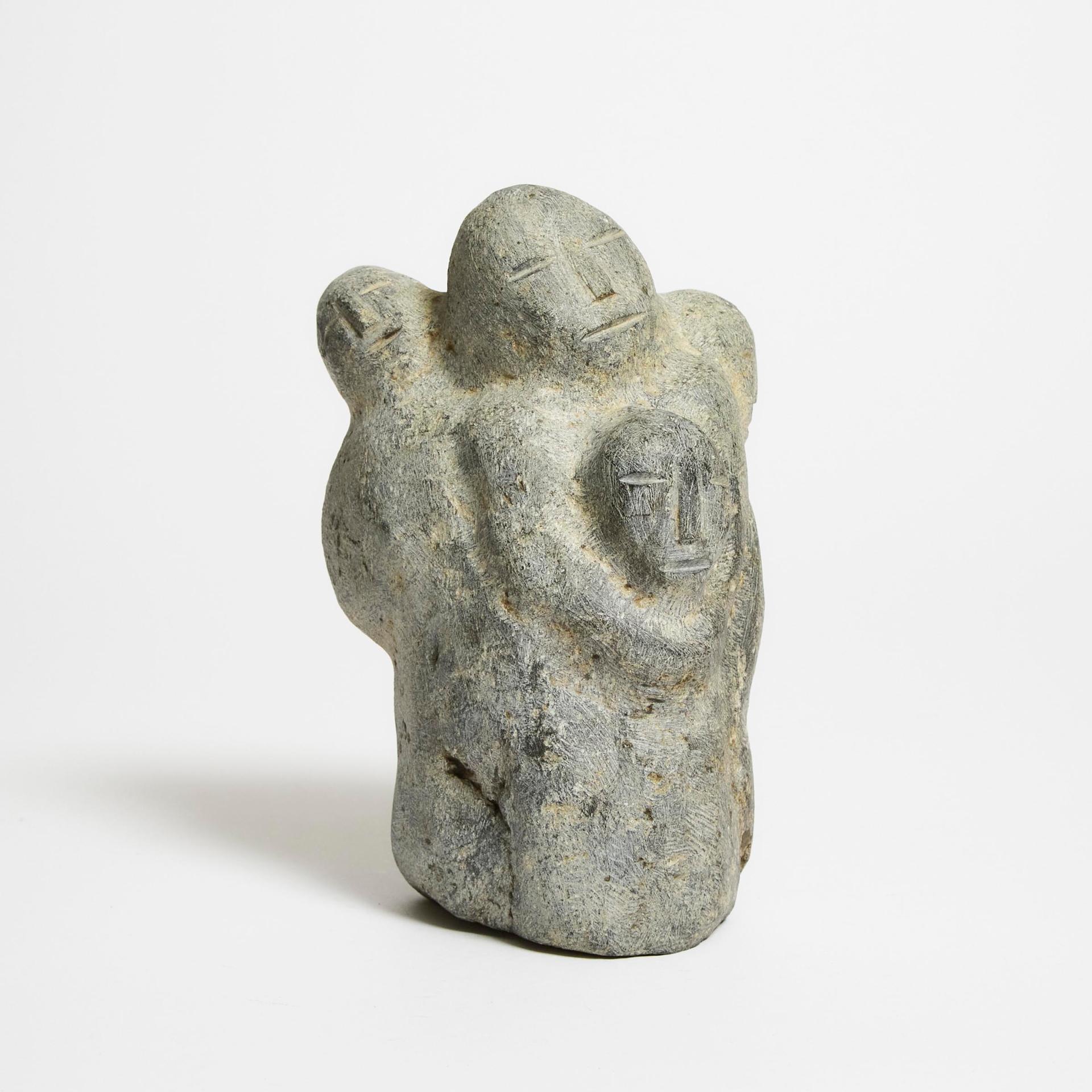 Mary Ayaq (Akjar) Anowtalik (1938) - Mother With Children