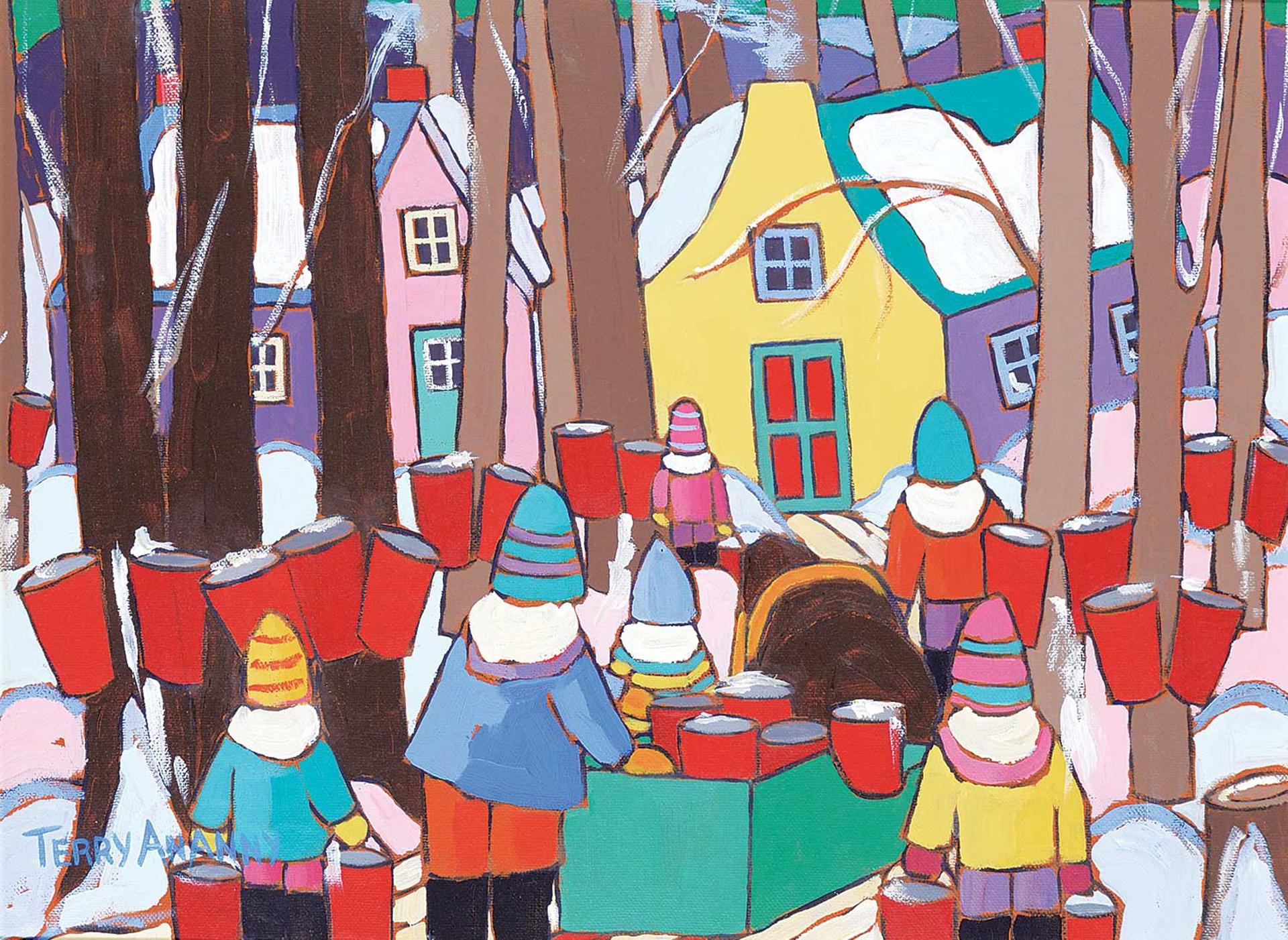 Terry Ananny (1956) - Collecting the Sap