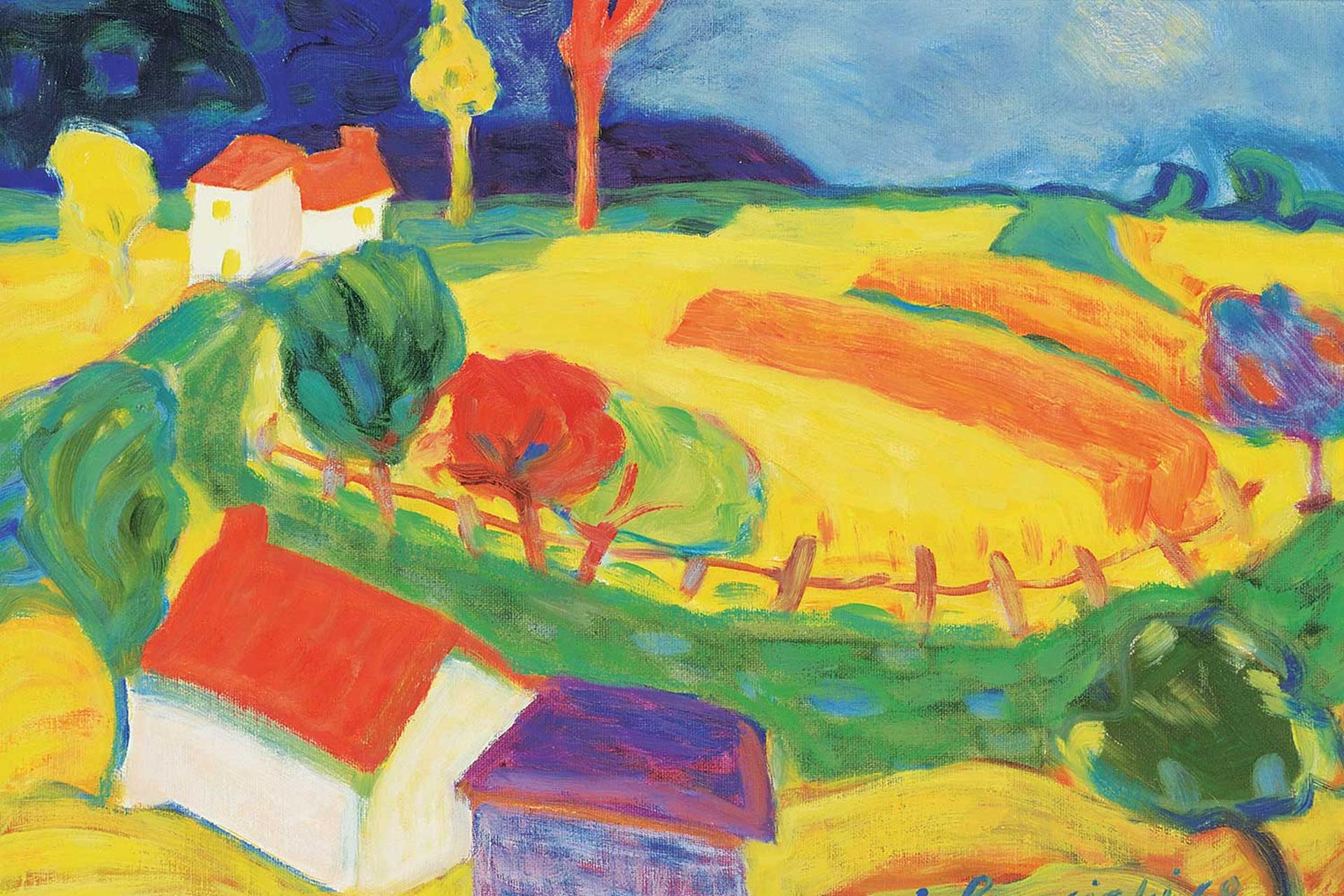 Wladimir [Walter] Lewicki - Wheat Fields