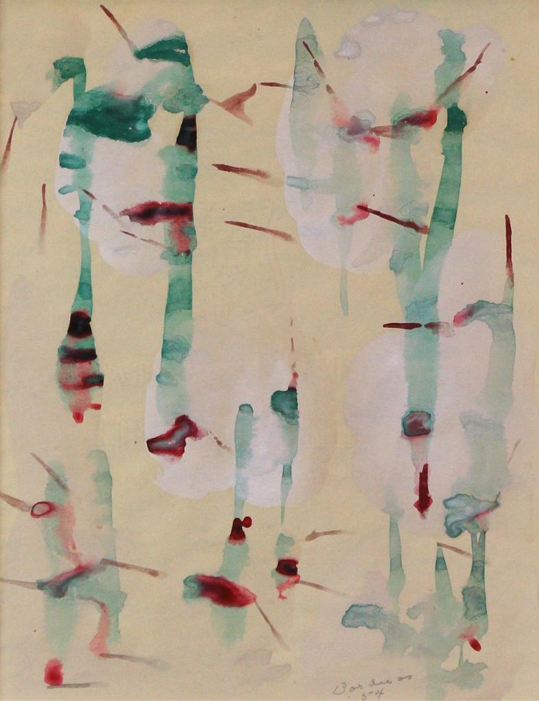 Paul-Émile Borduas (1905-1960) - Naissance Dun Totem; 1954
