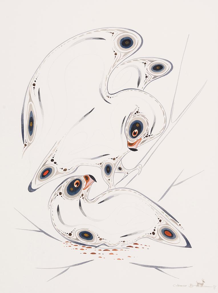 Eddy Cobiness (1933-1996) - Hawks Mating