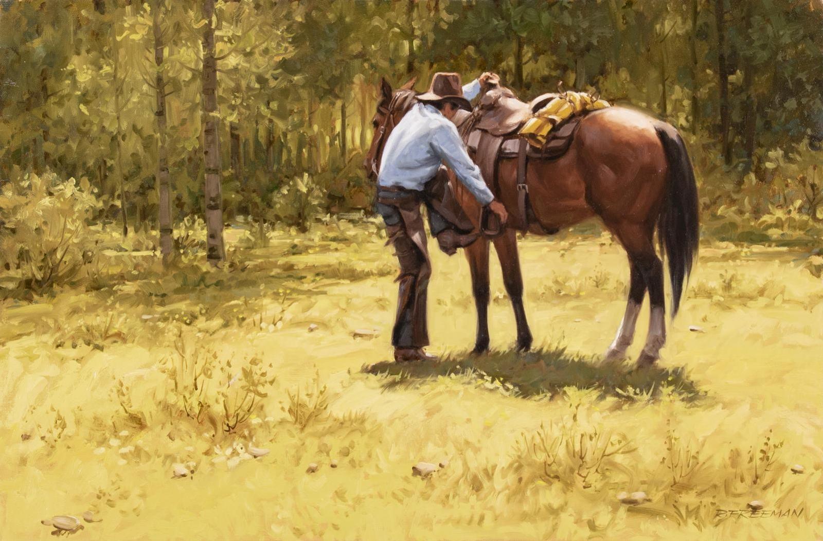 Richard (Dick) Audley Freeman (1932-1991) - MOVIN ON; 1989