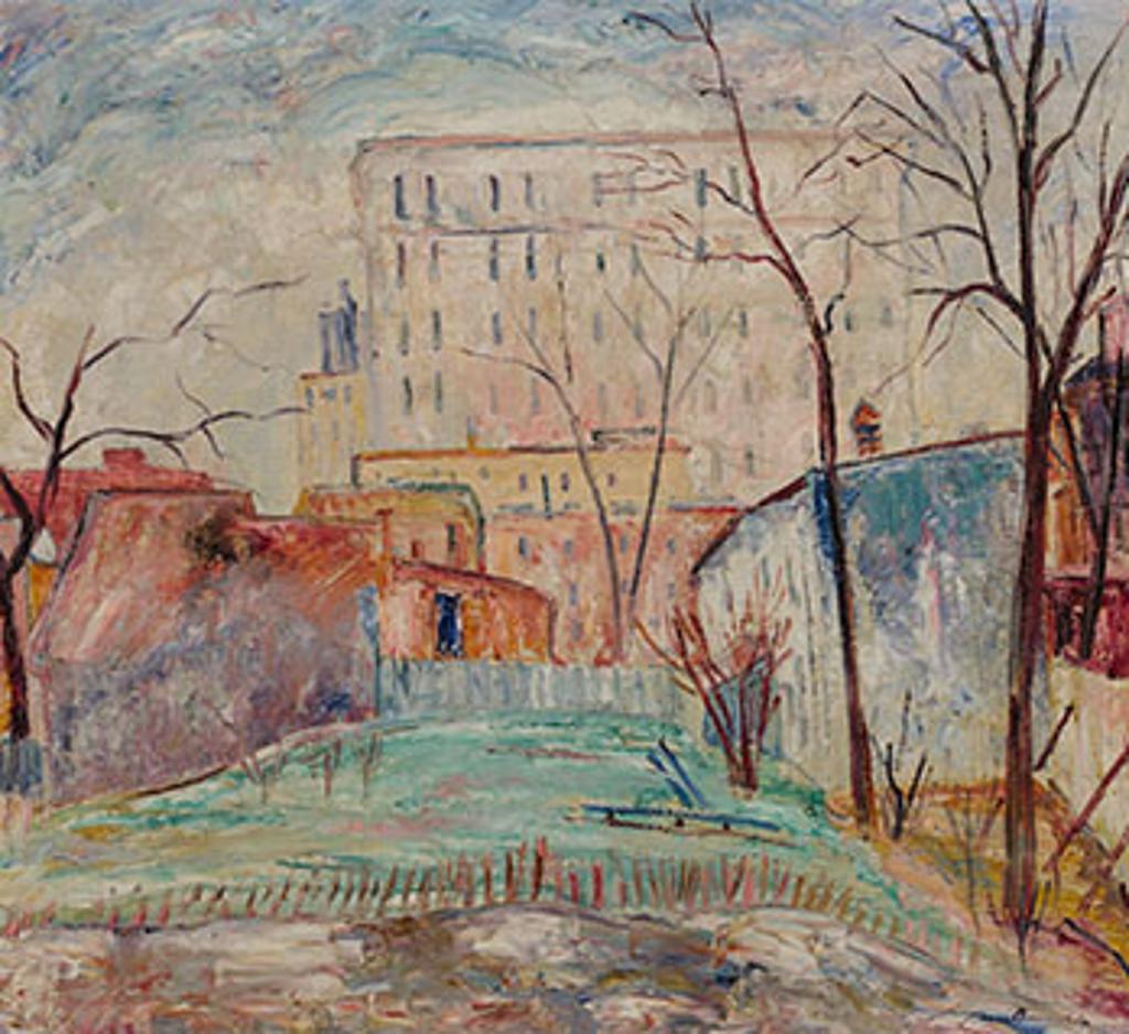 Samuel (Sam) Borenstein (1908-1969) - View of Montreal