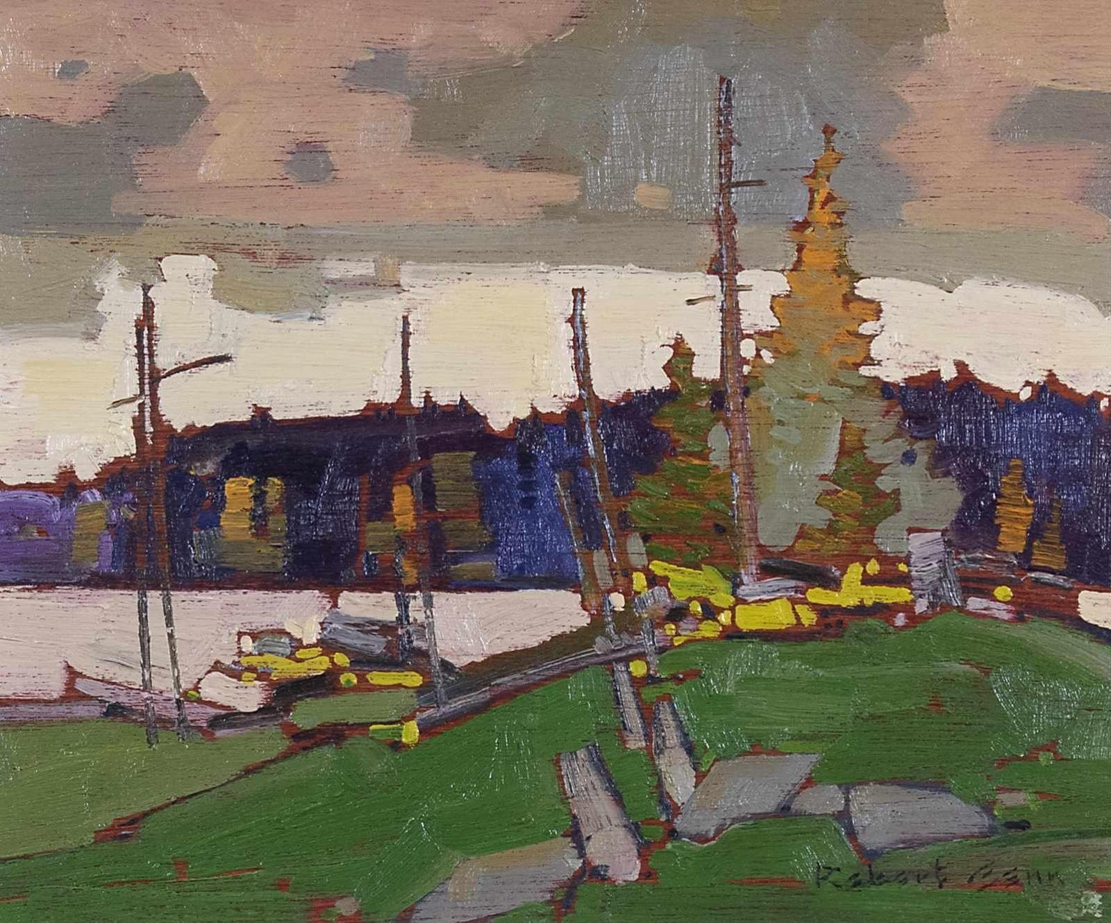 Robert Douglas Genn (1936-2014) - Point, Ballet Bay, Nelson Is.; 1977