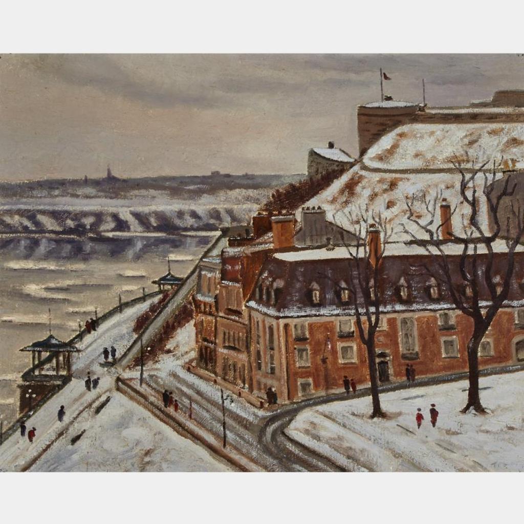 Trudi Pilot - Dufferin Terrace, Quebec City, Winter