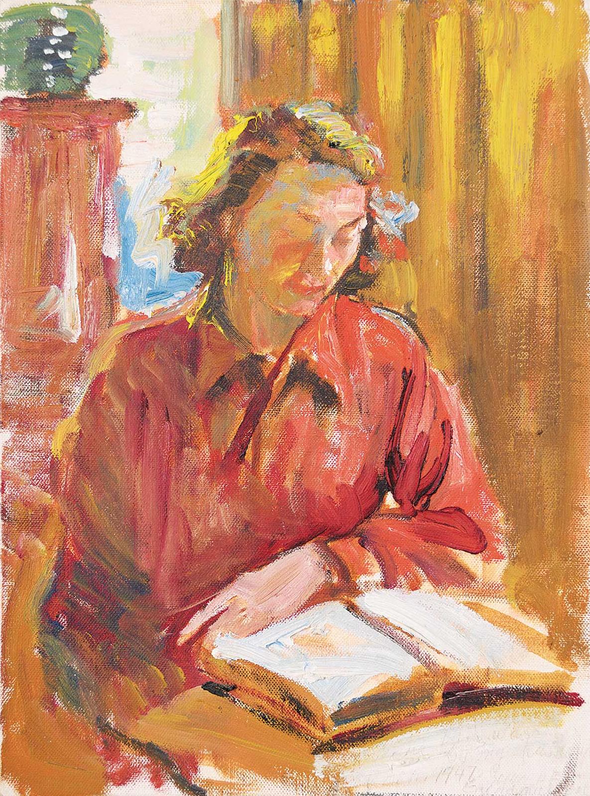Nicholas (Nickola) de Grandmaison (1892-1978) - Untitled - Portrait of My Wife, Sonia