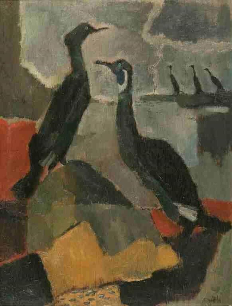 Gordon Applebee Smith (1919-2020) - Cormorants (c.1954)