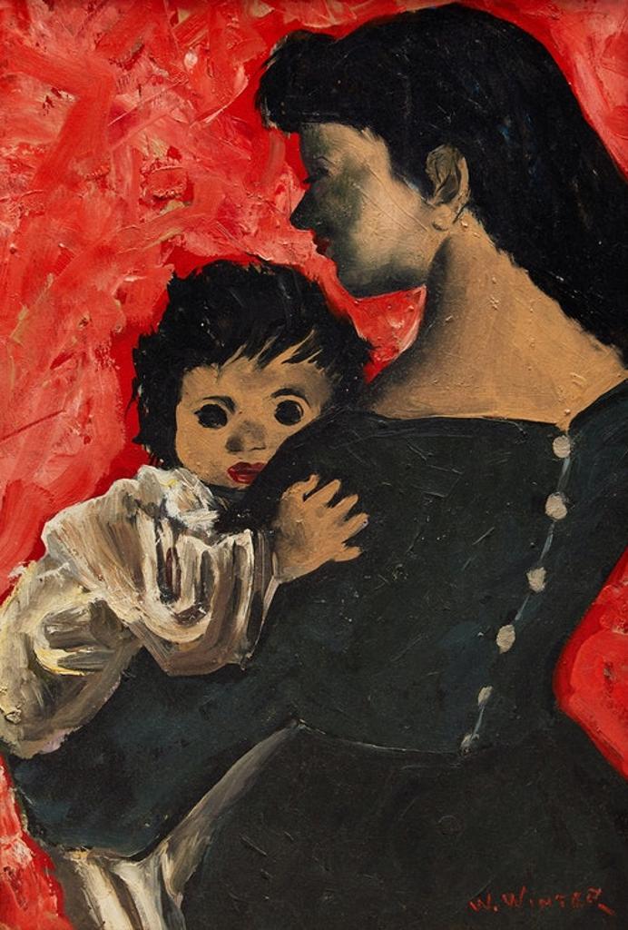 William Arthur Winter (1909-1996) - Mother and Child