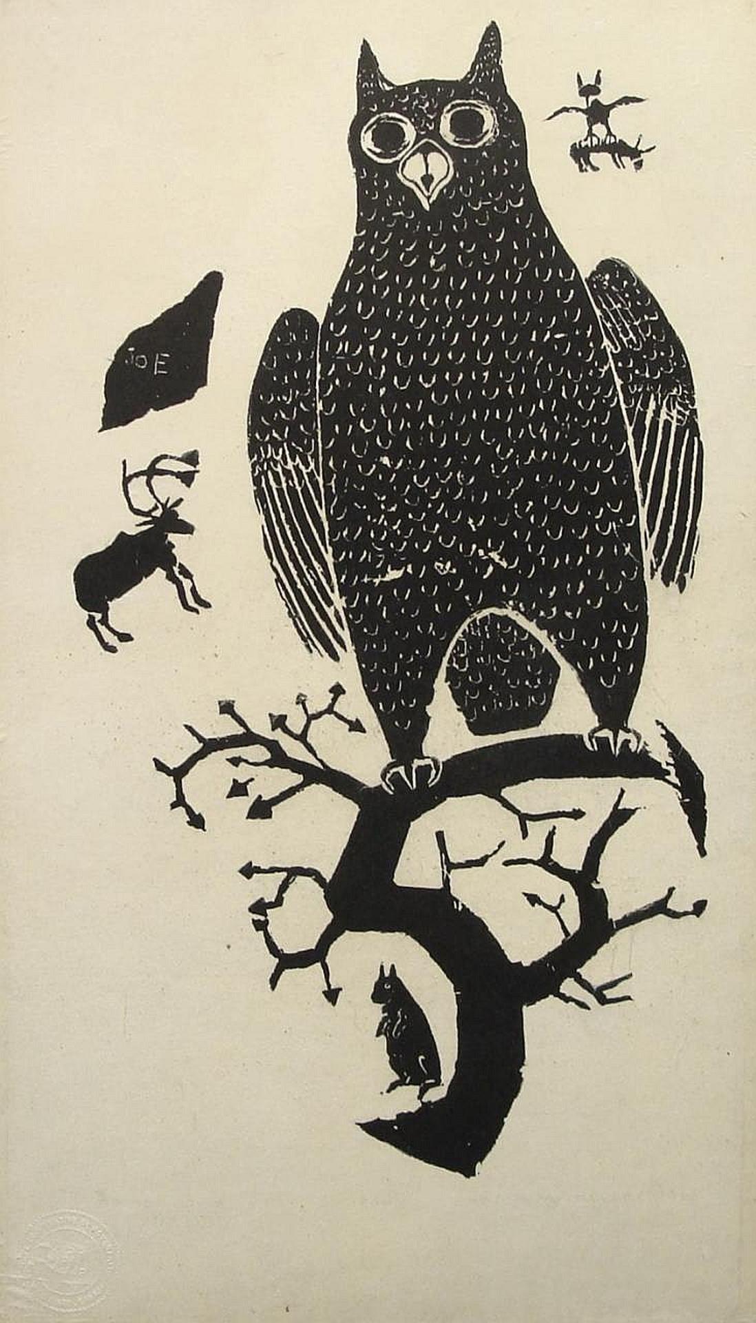 Joe Talirunili (1893-1976) - Owl