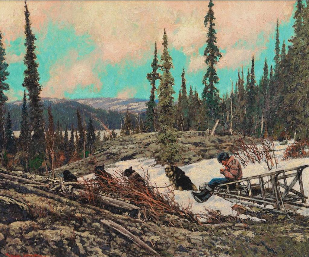 Frank (Franz) Hans Johnston (1888-1949) - June On Great Bear