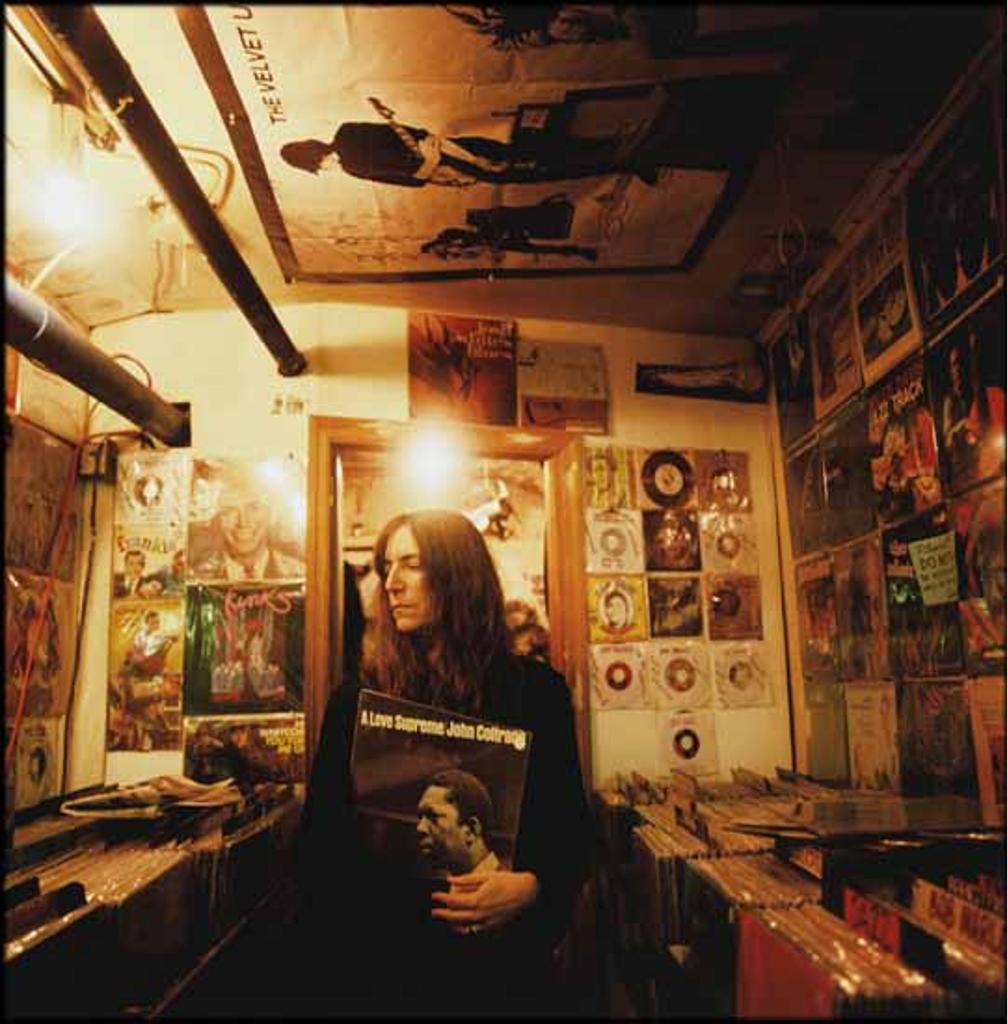 Danny Clinch (1964) - Patti Smith, Holding Coltrane, NYC