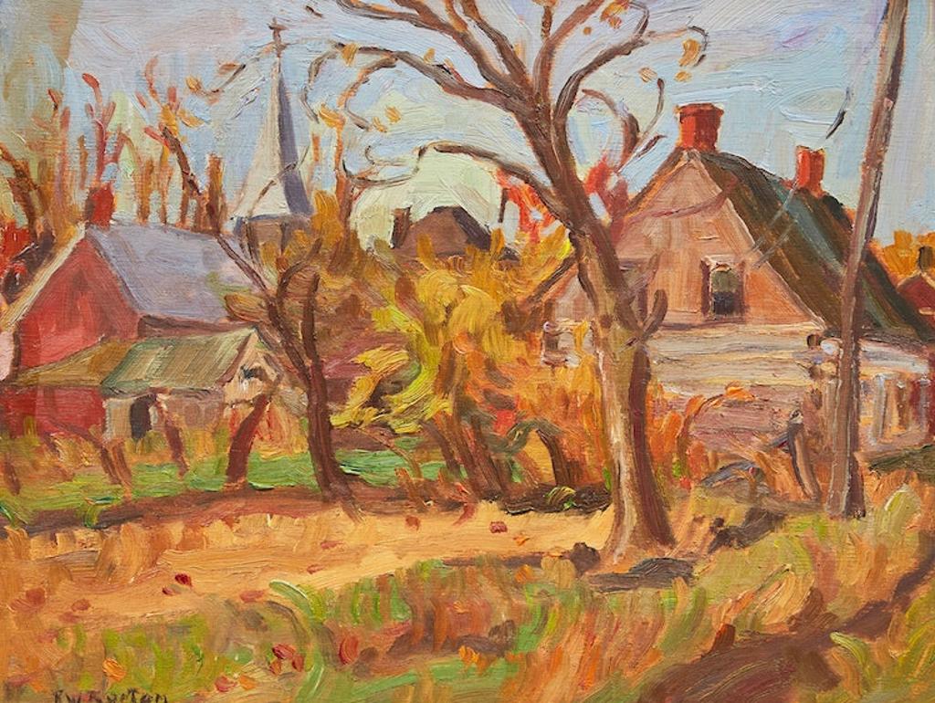 Ralph Wallace Burton (1905-1983) - Old Log House, Richmond, Ont.