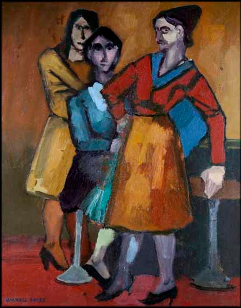 Maxwell Bennett Bates (1906-1980) - Women in a Café