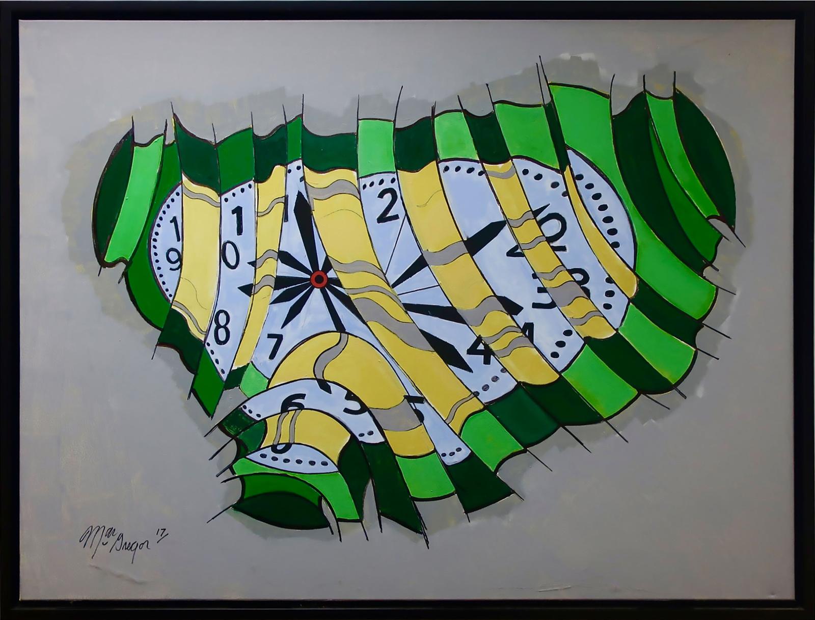 John Macgregor (1944-2019) - Untitled (Shattered Time)